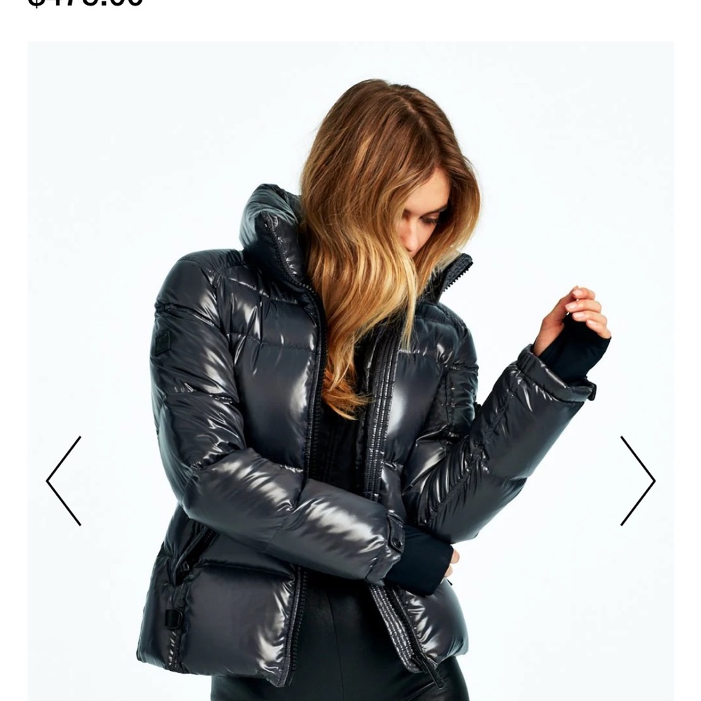 Shiny Puffer Jacket - Picture 4 of 7